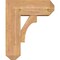 Ekena Millwork Westlake Craftsman Smooth Bracket w/ Offset Brace, Western Red Cedar, 7 1/2"W x 18"D x 22"H BKT0806X18X22WTL04SWR - alternate 3
